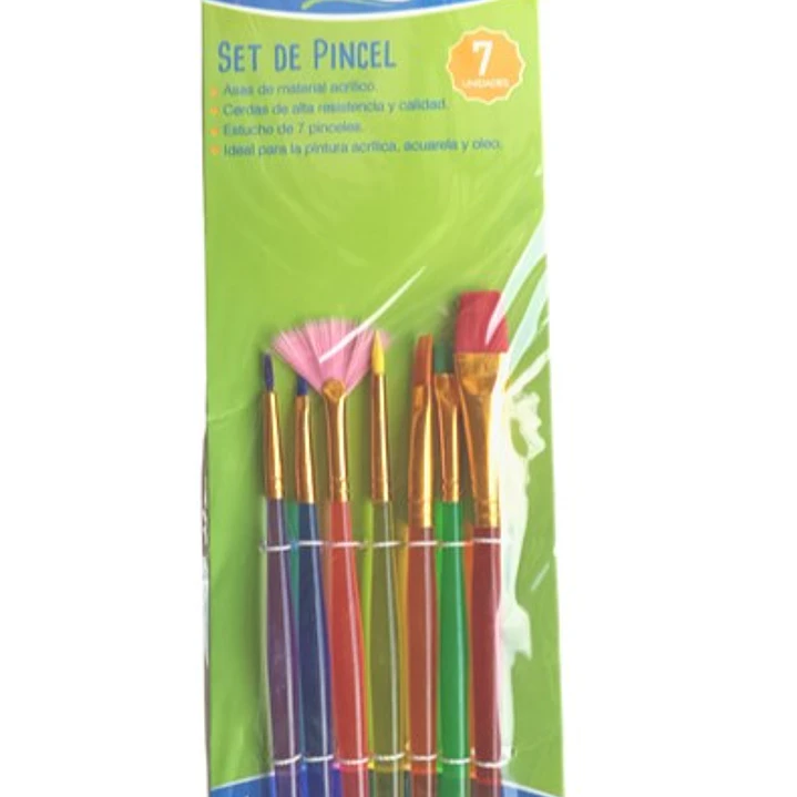 PINCEL TWINS X7 ACRILICO   AR-01265 1
