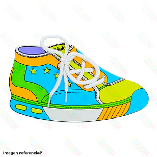PASADO ZAPATILLA DE MADERA         EDU-KT