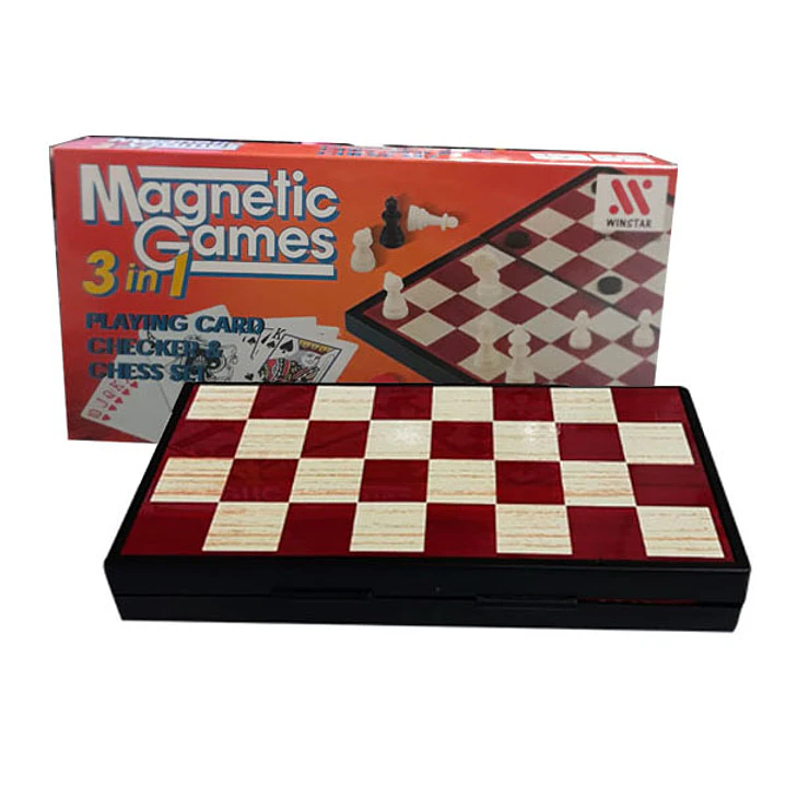 AJEDREZ 3 EN 1 MAGNETICO Nº9999/9888 1