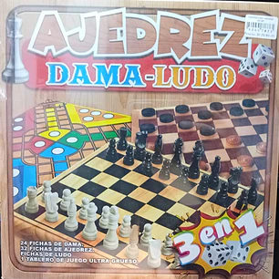 AJEDREZ 3 EN 1 GRANDE     SK-287