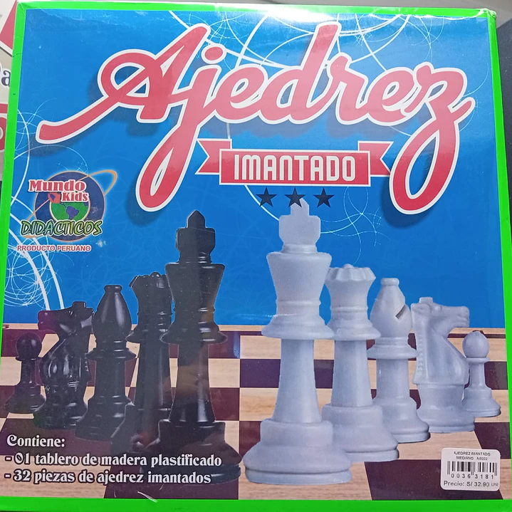 AJEDREZ IMANTADO MEDIANO   AG002 1