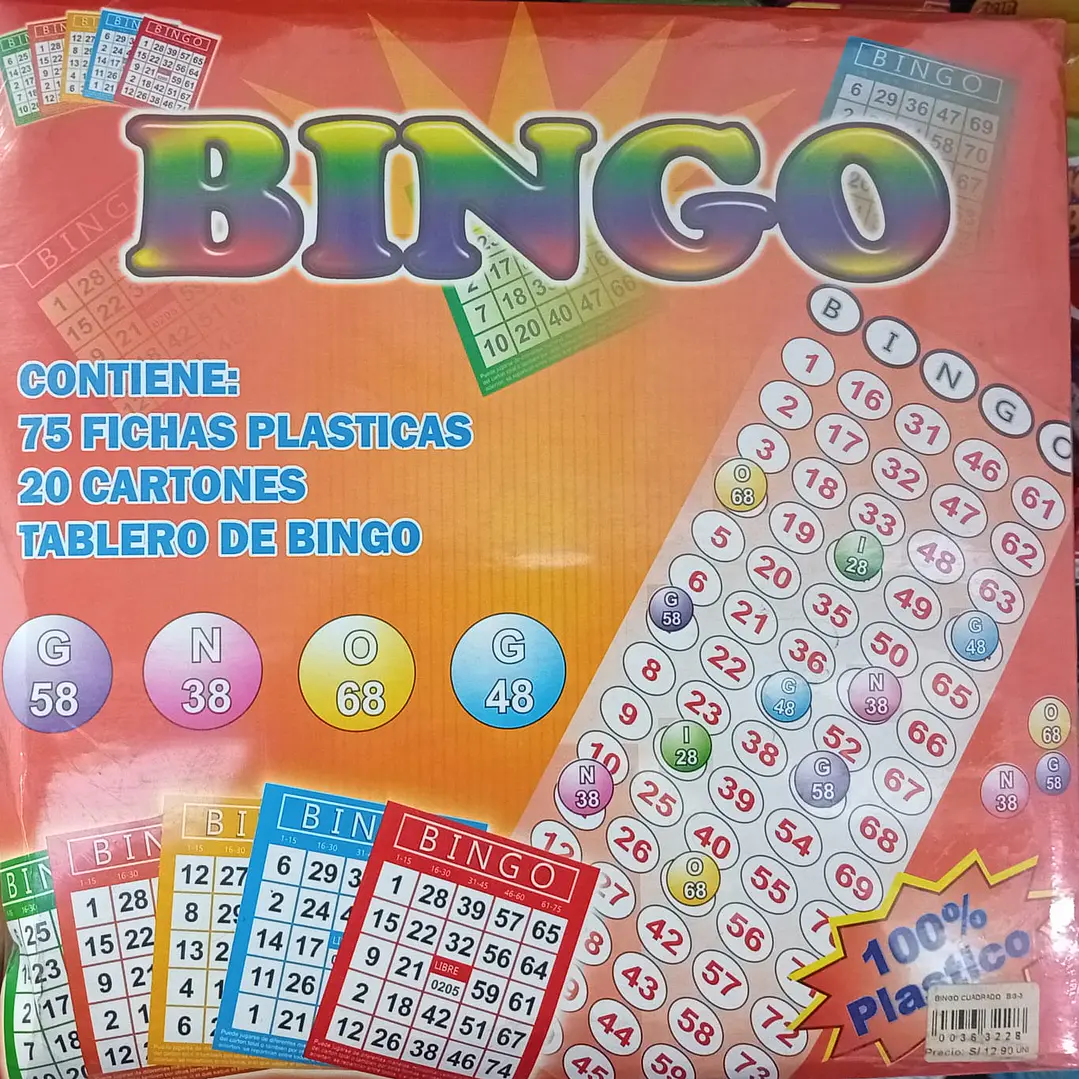 BINGO CUADRADO   BG-3 1