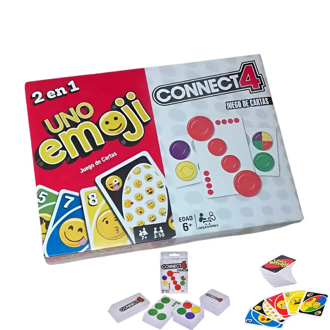 UNO EMOJI + CONECTA 2EN1  SK-112MP 1