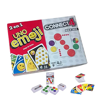UNO EMOJI + CONECTA 2EN1  SK-112MP