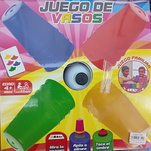 JUEGOS DE VASOS C/TIMBRE   SK-4599