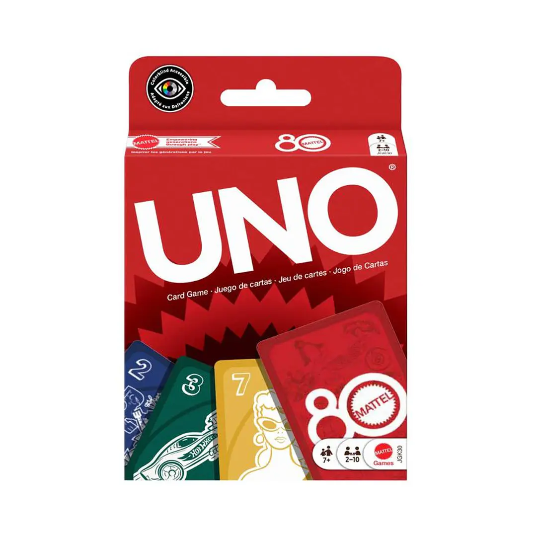 UNO 80   CARTAS    SK-J050 1