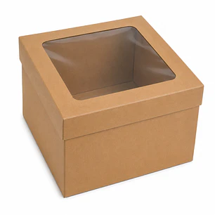 CAJA MINICAKE #20  20X20X15 VENTANA