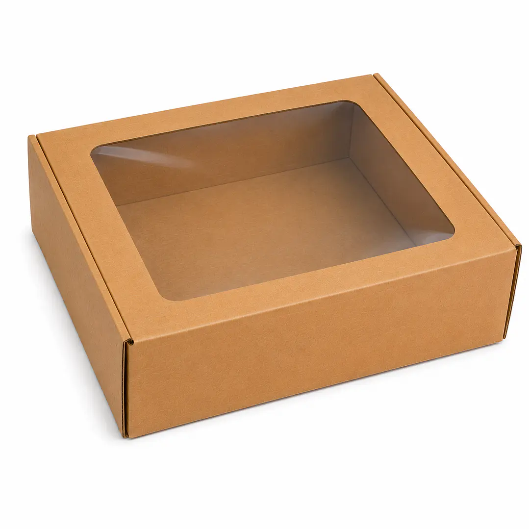 CAJA P/CUPCAKE X9 VENTANA     30X30X10 1