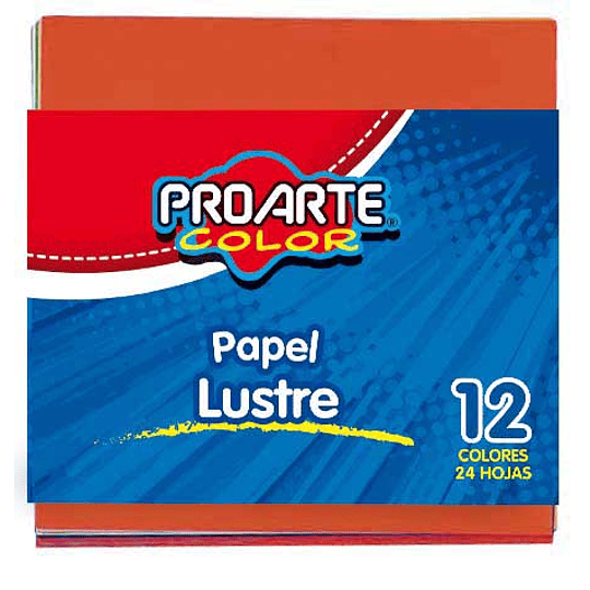 PAPEL LUSTRE 24 HOJAS