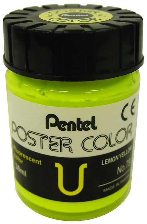 TÉMPERA AMARILLO LIMÓN FLUORESCENTE 30 ML