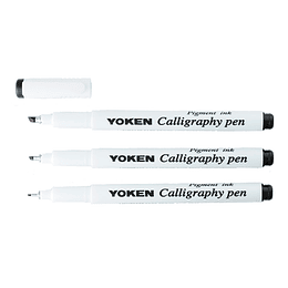 MARCADOR CALIGRÁFICO 3MM YOKEN