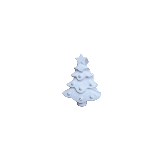 FIGURA ÁRBOL DE PASCUA C/ ESFERAS