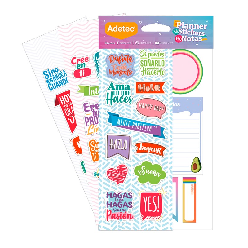 STICKER Y NOTAS PARA PLANNER