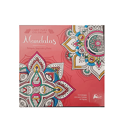 LIBRO COLOREAR MANDALAS 48 PÁGINAS