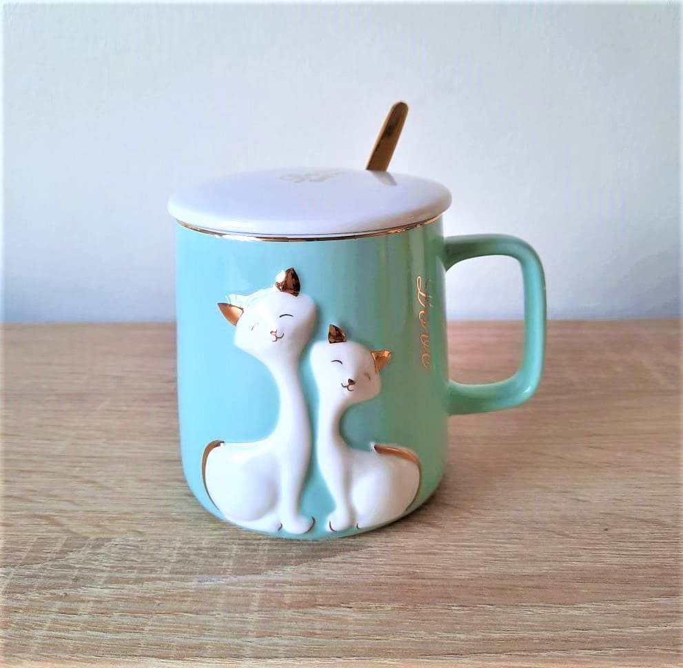 TAZÓN DISEÑO GATITOS