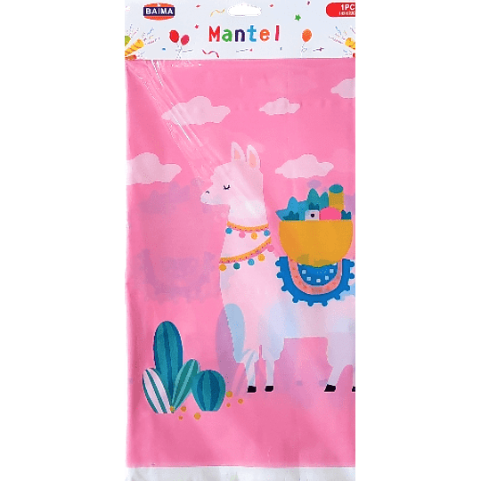 MANTEL LLAMA 132*220CM (1 UND)