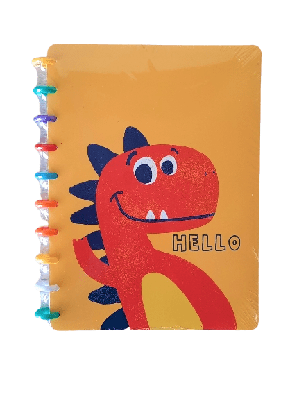 CUADERNO DE DISCOS DINOSAURIO