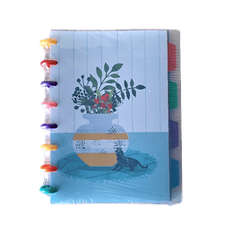 LIBRETA DE DISCOS CON SEPARADORES