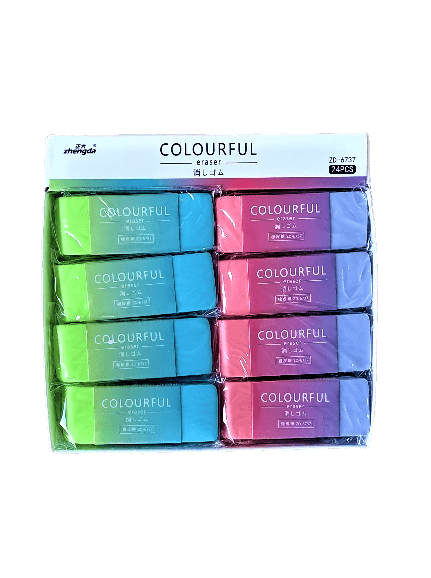 Goma Multicolor Unidad