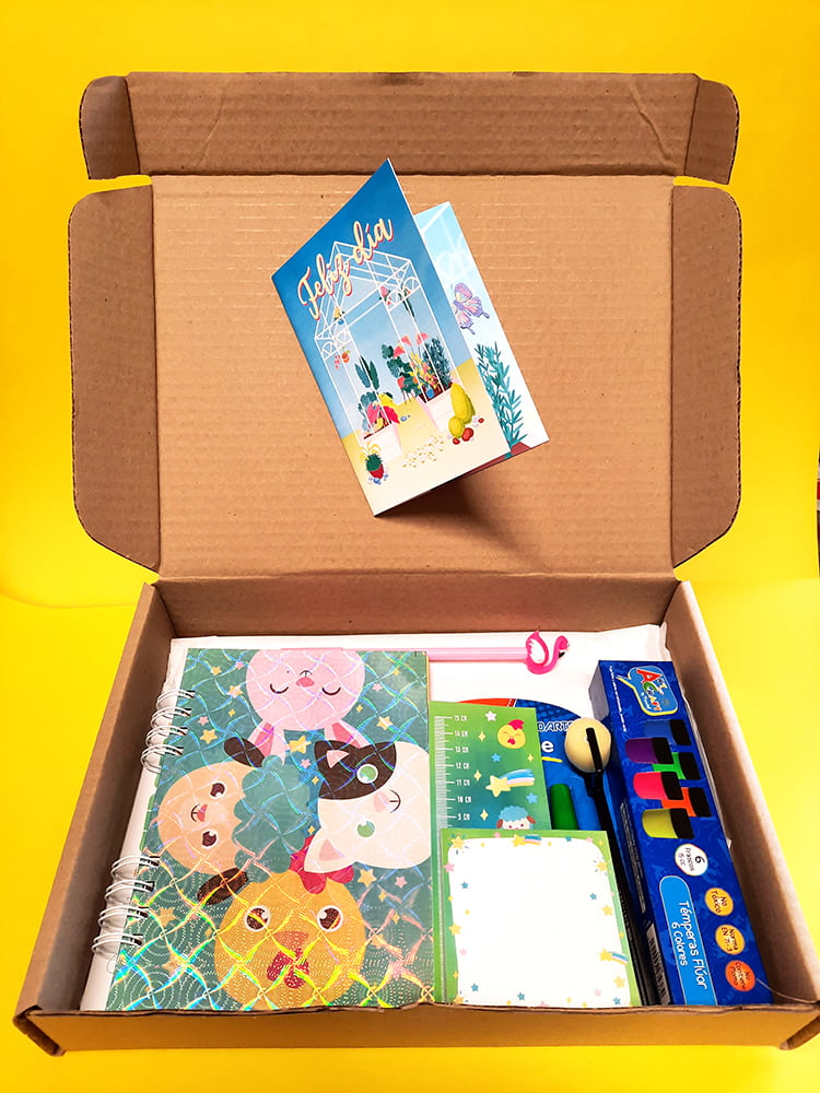 BOX ANIMALES AMIGOS