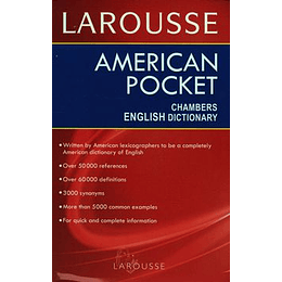 American Pocket Chambers English Dictionary