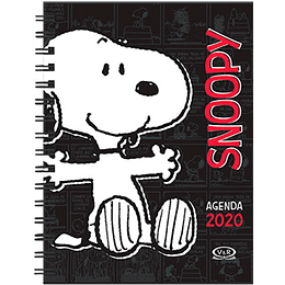 Snoopy Agenda 2020 Negra