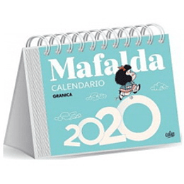 Calendario Mafalda 2020 Celeste