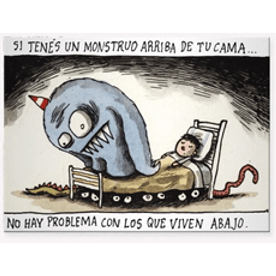 Viñeta Imantada Olga En La Cama