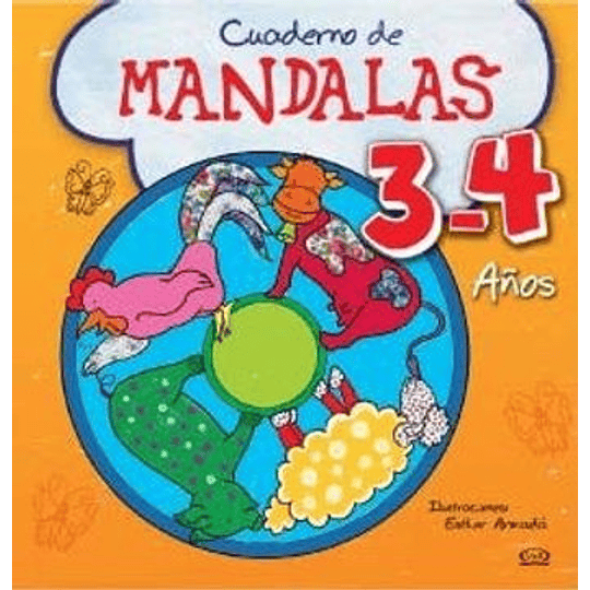 Cuadernos De Mandalas 3-4 Años
