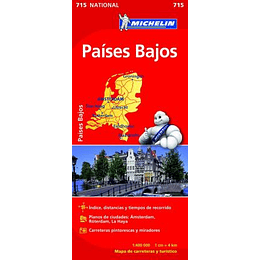 Mapa Paises Bajos