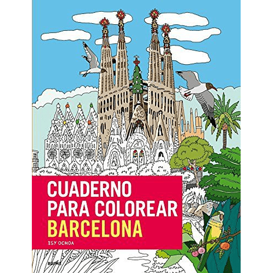 Cuaderno Para Colorear Barcelona