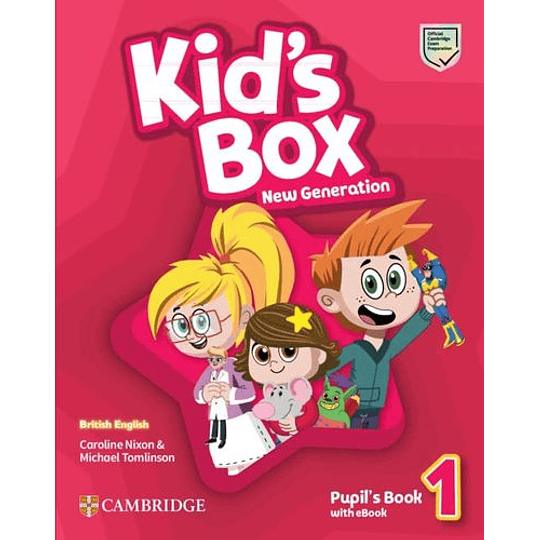 Kid's Box New Generation Level 1 Pupil's Book With Ebook British English