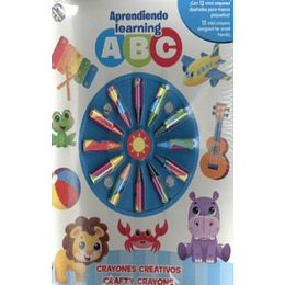 Learning Abc Crafty Crayons Bilingue