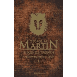 Cancion De Hielo Y Fuego 1 : Juego De Tronos