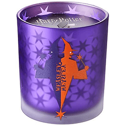 Harry Potter: Weasleys' Wizard Wheezes Glass Candle