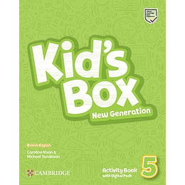 Kid's Box New Generation Level 5 Activity Book With Digital Pack British English (Domus Mater Valdivia Entrega Desde El 27 De Enero 2025) 