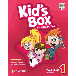 Kid's Box New Generation Level 1 Pupil's Book With Ebook British English (Domus Mater Entrega Desde 27 De Enero 2025)