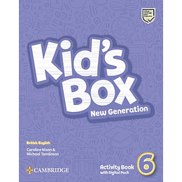 Kid's Box New Generation Level 6 Activity Book With Digital Pack British English (En Inglés)