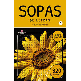 Sopas De Letras 1 Letra Grande
