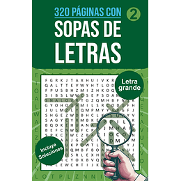 320 Paginas Con Sopas De Letras 2 Letra Grande