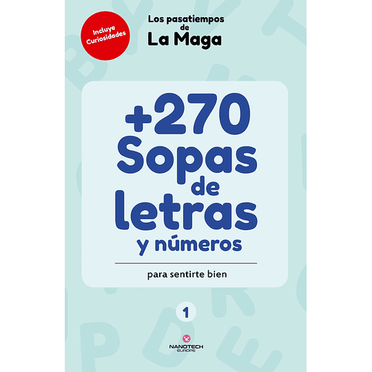 270 Sopas De Letras Y Numeros