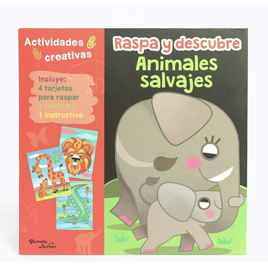 Raspa Y Descubre Animales Salvajes