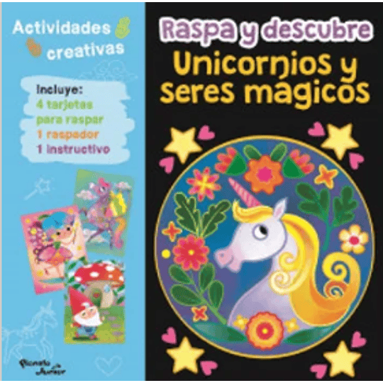 Raspa Y Descubre Unicornios Y Seres Magicos