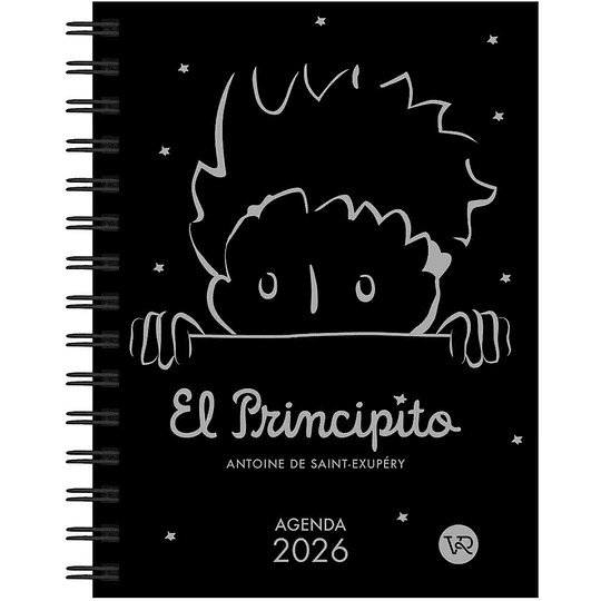 Agenda Principito 2026 Negra