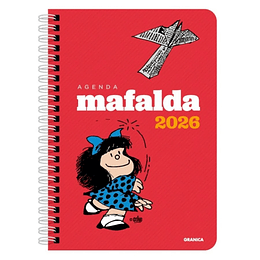 Agenda Mafalda 2026 Roja