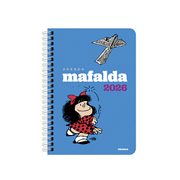 Agenda Mafalda 2026 Azul