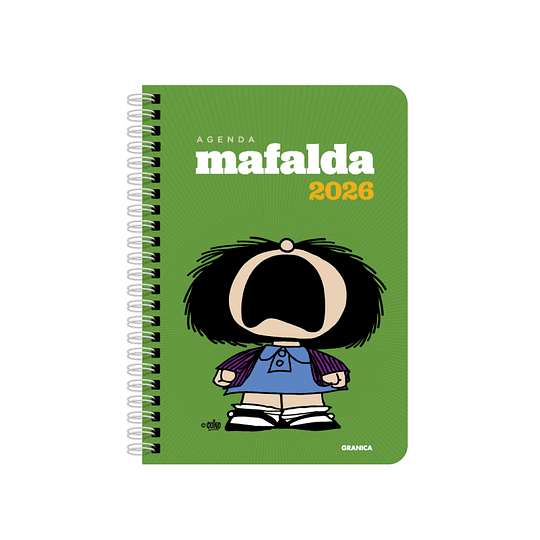 Agenda Mafalda 2026 Feminista Verde