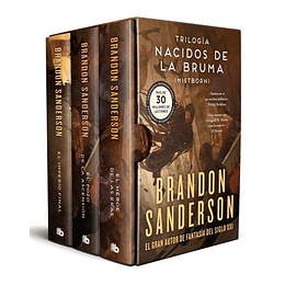 Estuche Mistborn Nacidos De La Bruma Pack