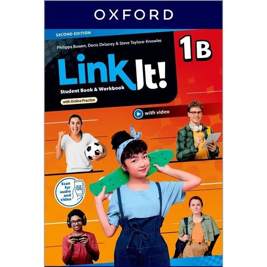 Link It 2e 1 Sb Wb B W/op Pk 6 Basico  Colegio María Auxiliadora - Valdivia (Entrega Desde El 24 De Abril)