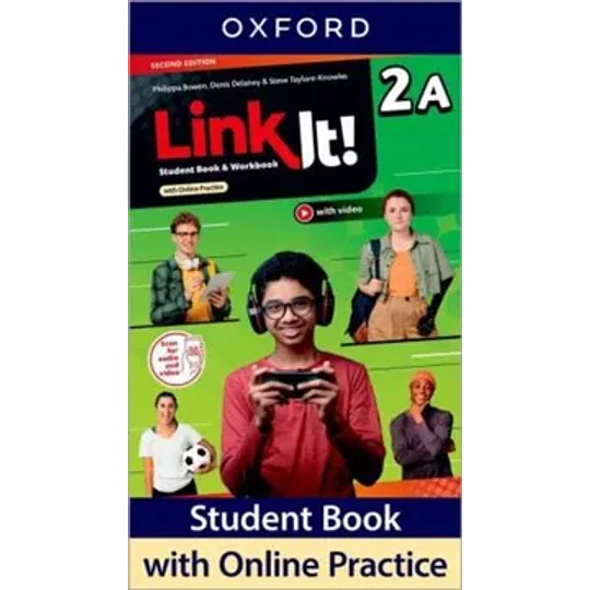 Link It 2e 2 Sb Wb A W/op Pk 7 Basico Colegio María Auxiliadora  (Entrega Desde El 24 De Abril)